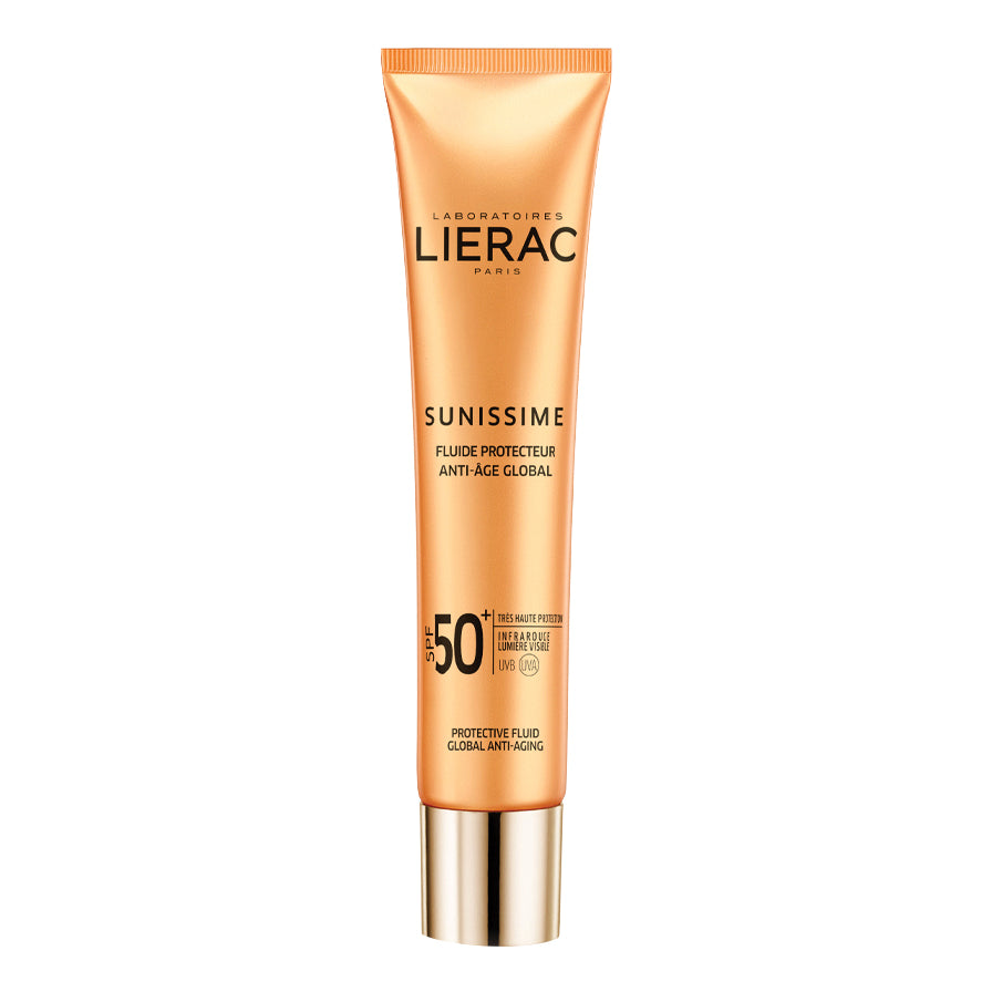 Lierac Sunissime Fluido Solare Protettivo Energizzante Anti-Età Globale Viso Spf 50+ Protezione Molto Alta 40ml