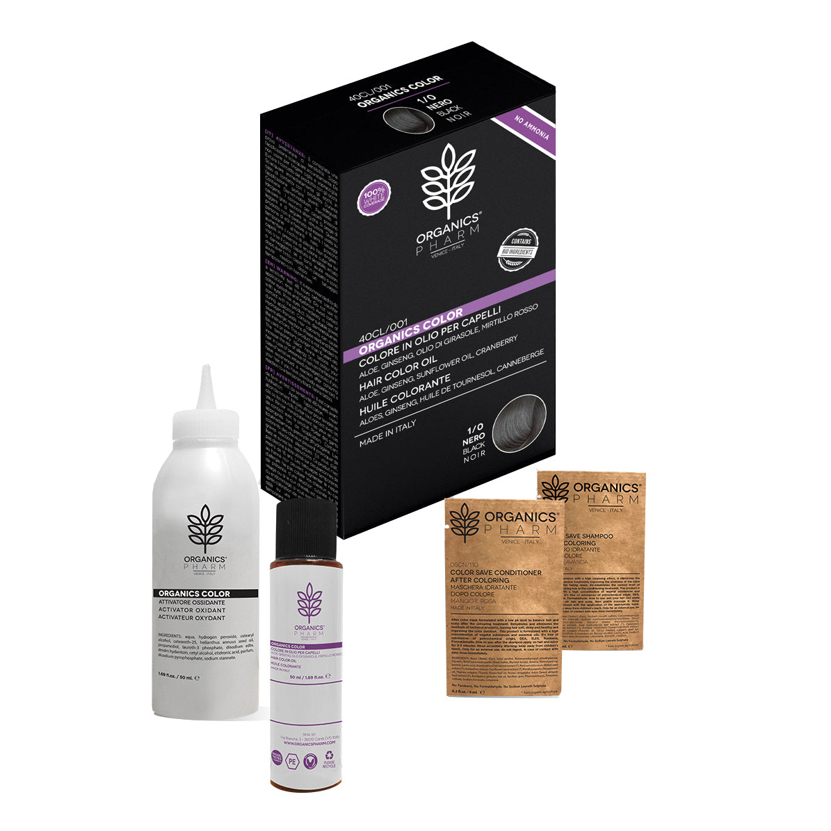 ORG PH ORGANICS COLOR 1/1 NERO