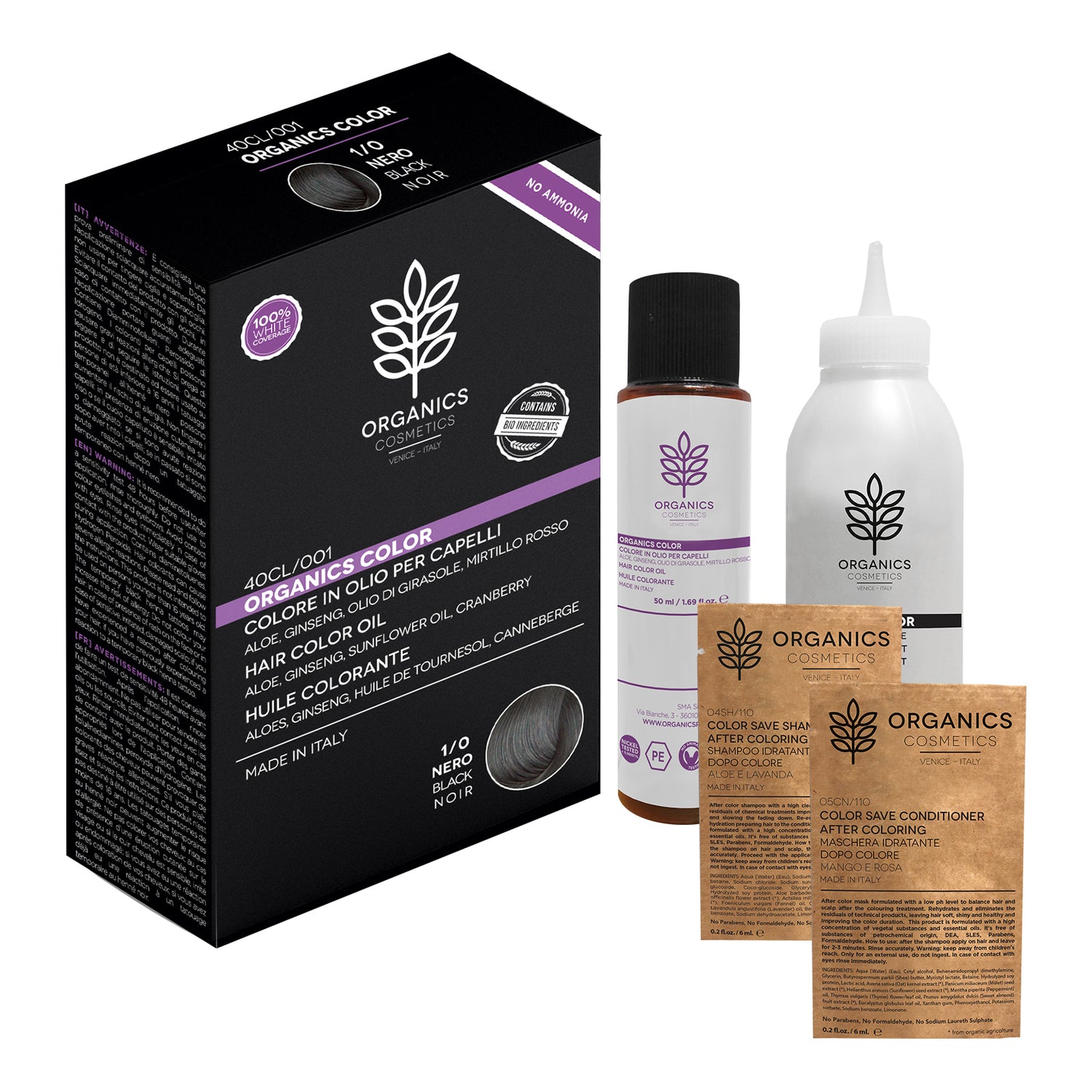 ORG PH ORGANICS COLOR 1/0 NERO