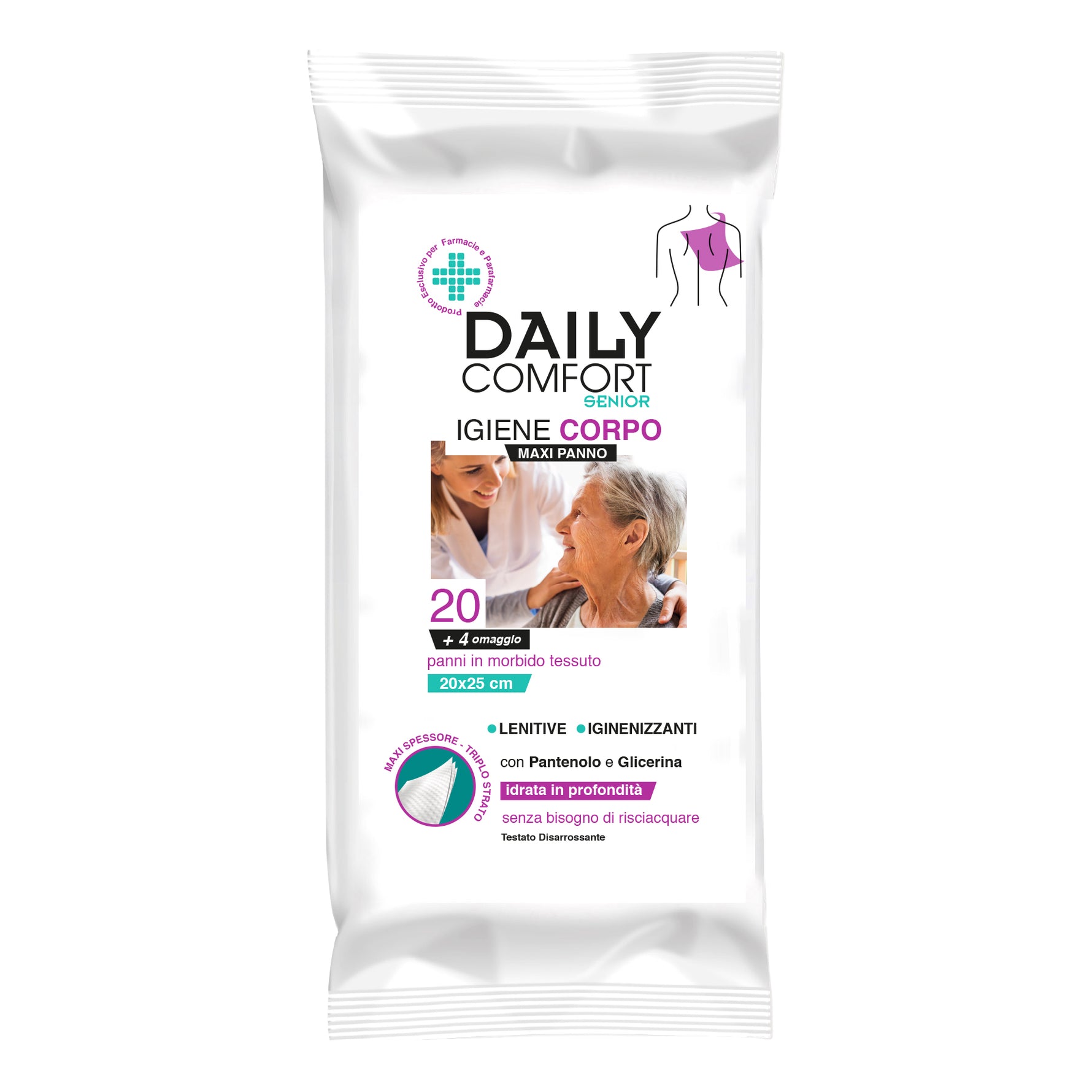 DAILY COMFORT SENIOR CRP 24PZ
