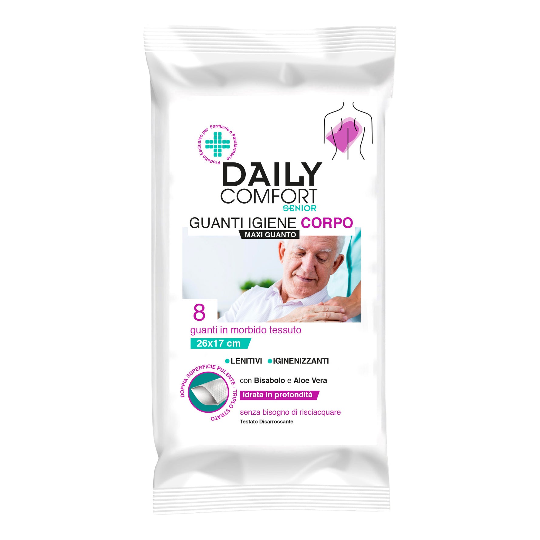 DAILY COMFORT SENIOR GUANTO8PZ
