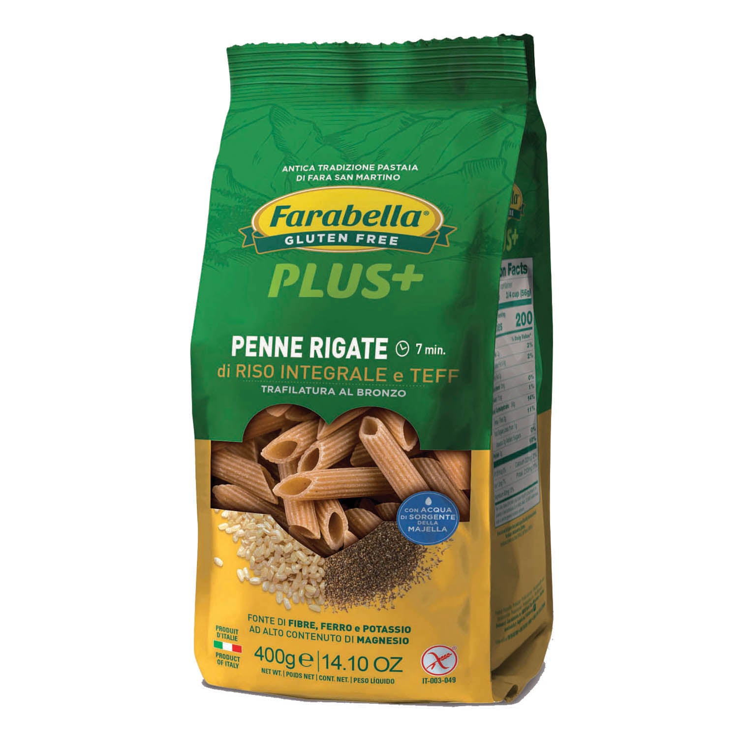 FARABELLA PENNE RISO/TEFF 400G
