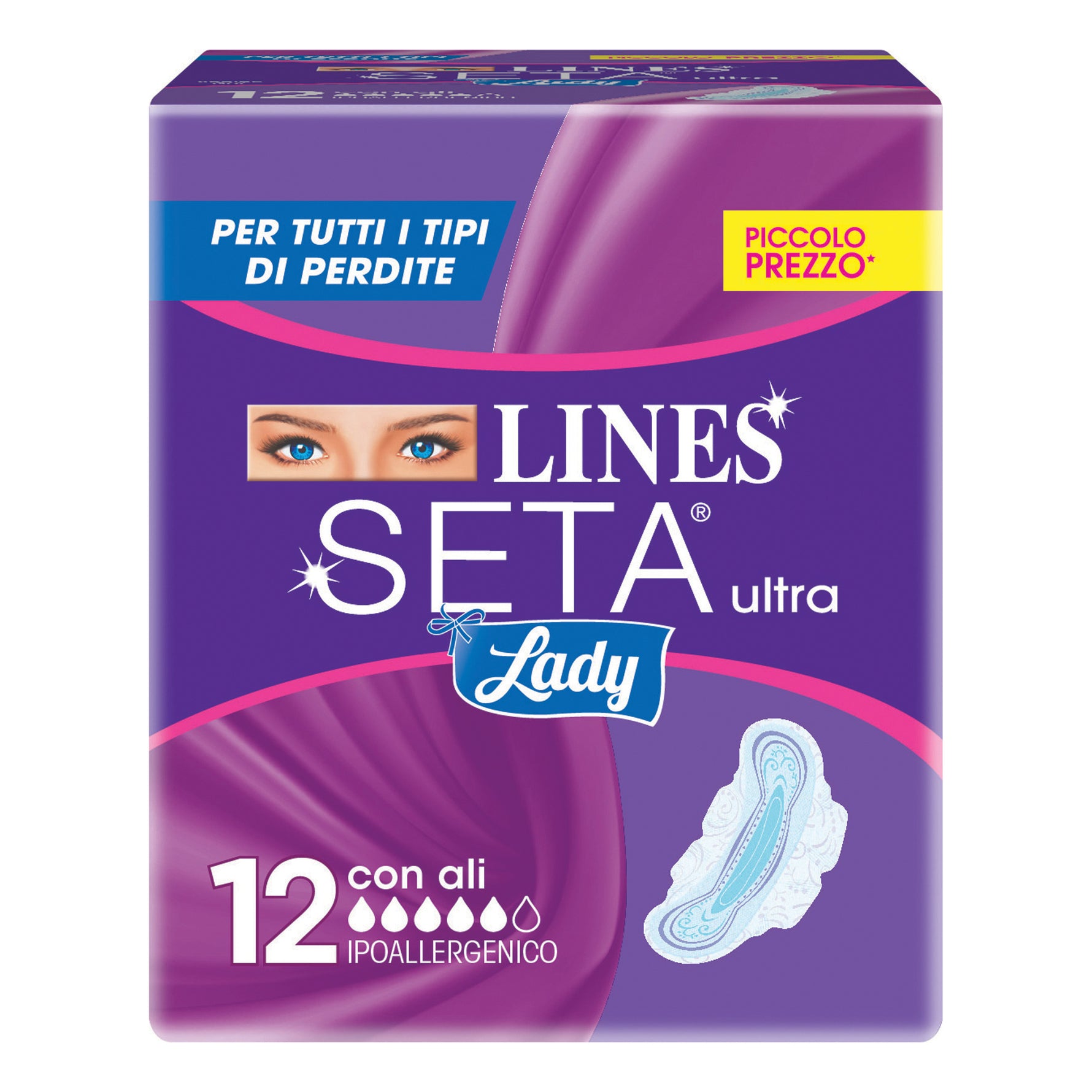 LINES SETA ULTRA LADY ALI 12PZ
