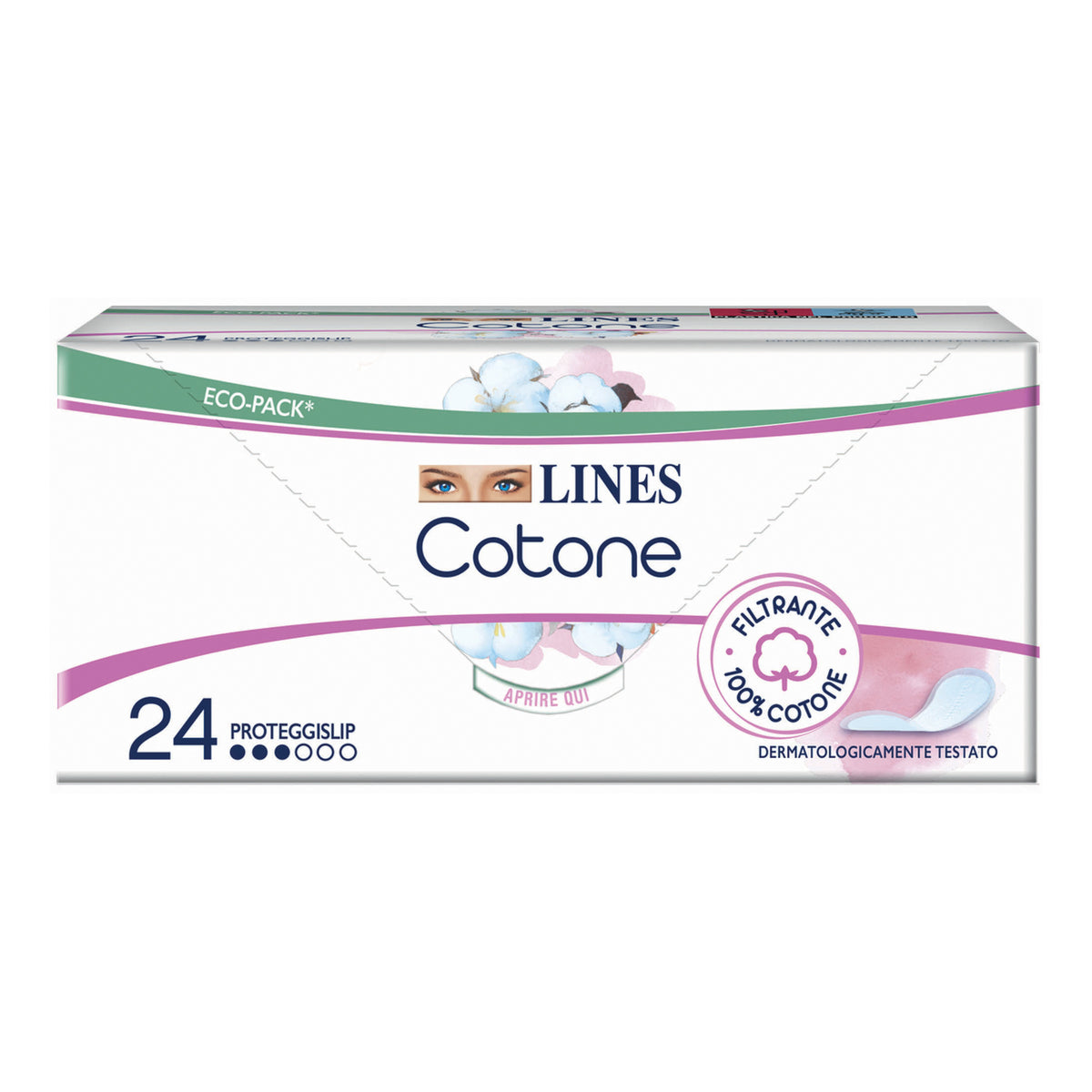 LINES COTONE PROTEGGISLIP 24PZ  