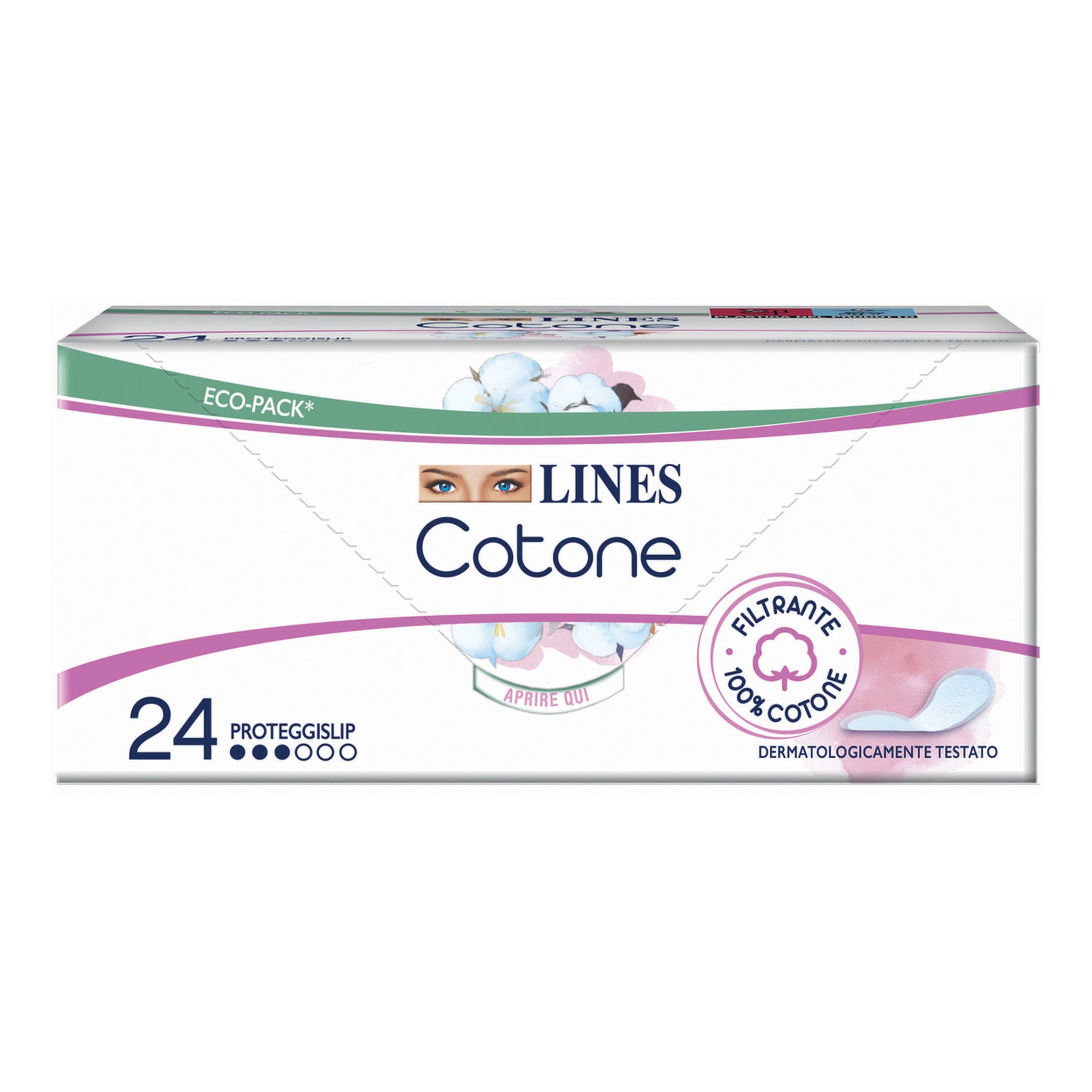 LINES COTONE PROTEGGISLIP 24PZ
