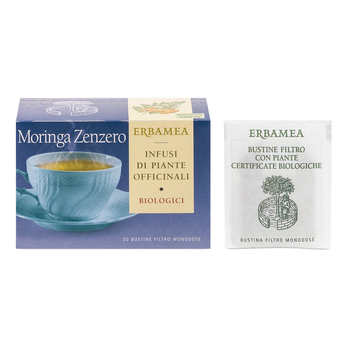 MORINGA ZENZERO BIO 20BUST  