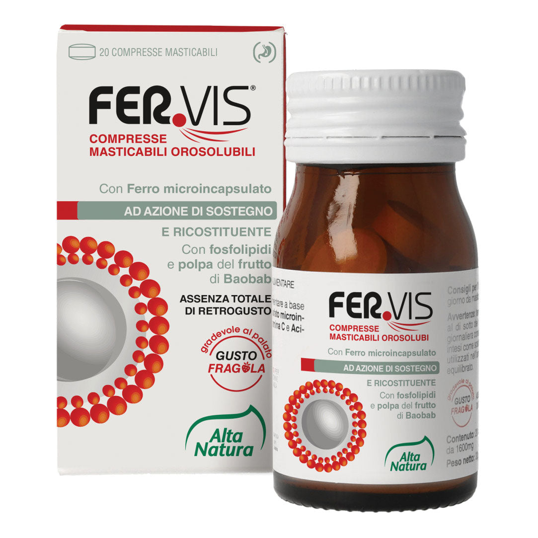 FERVIS 20CPR MASTICABILI OROSO
