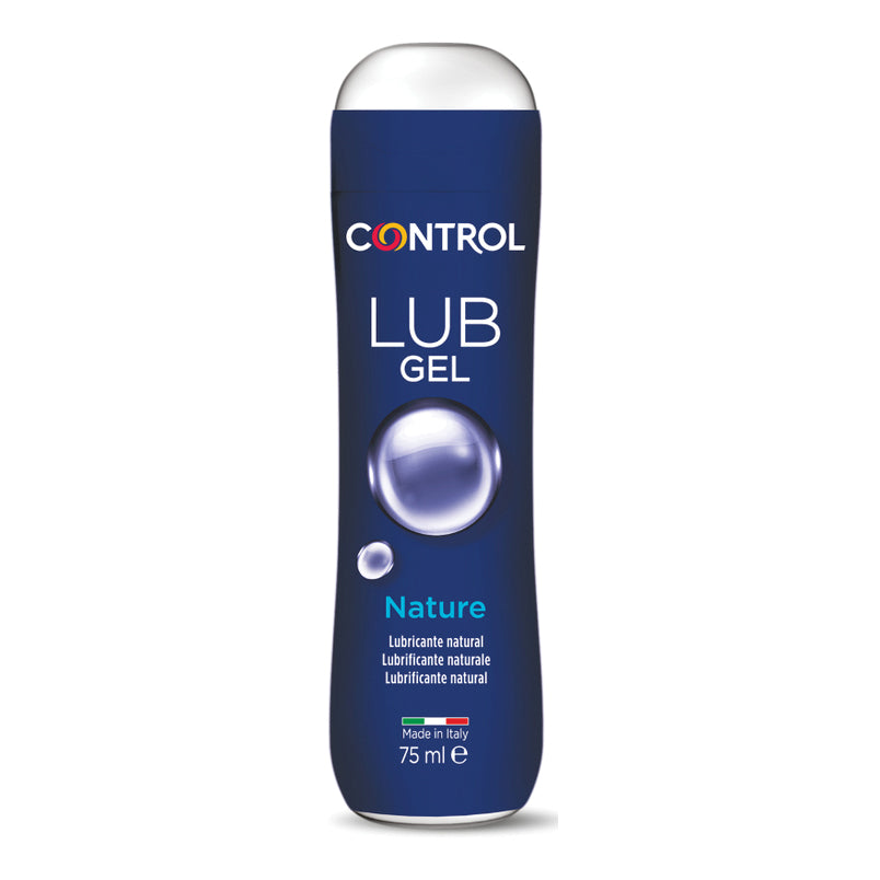 Control Lub Gel Nature | Lubrificante Intimo Base Acquosa Secchezza Vaginale | 75 ml  