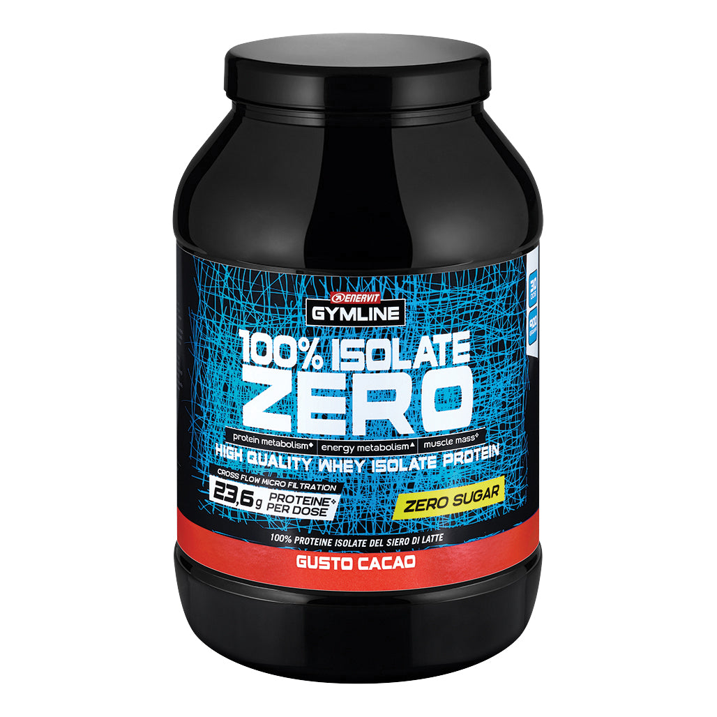 Enervit Gymline 100% Whey Proteine Zero Zuccheri Cacao 900g