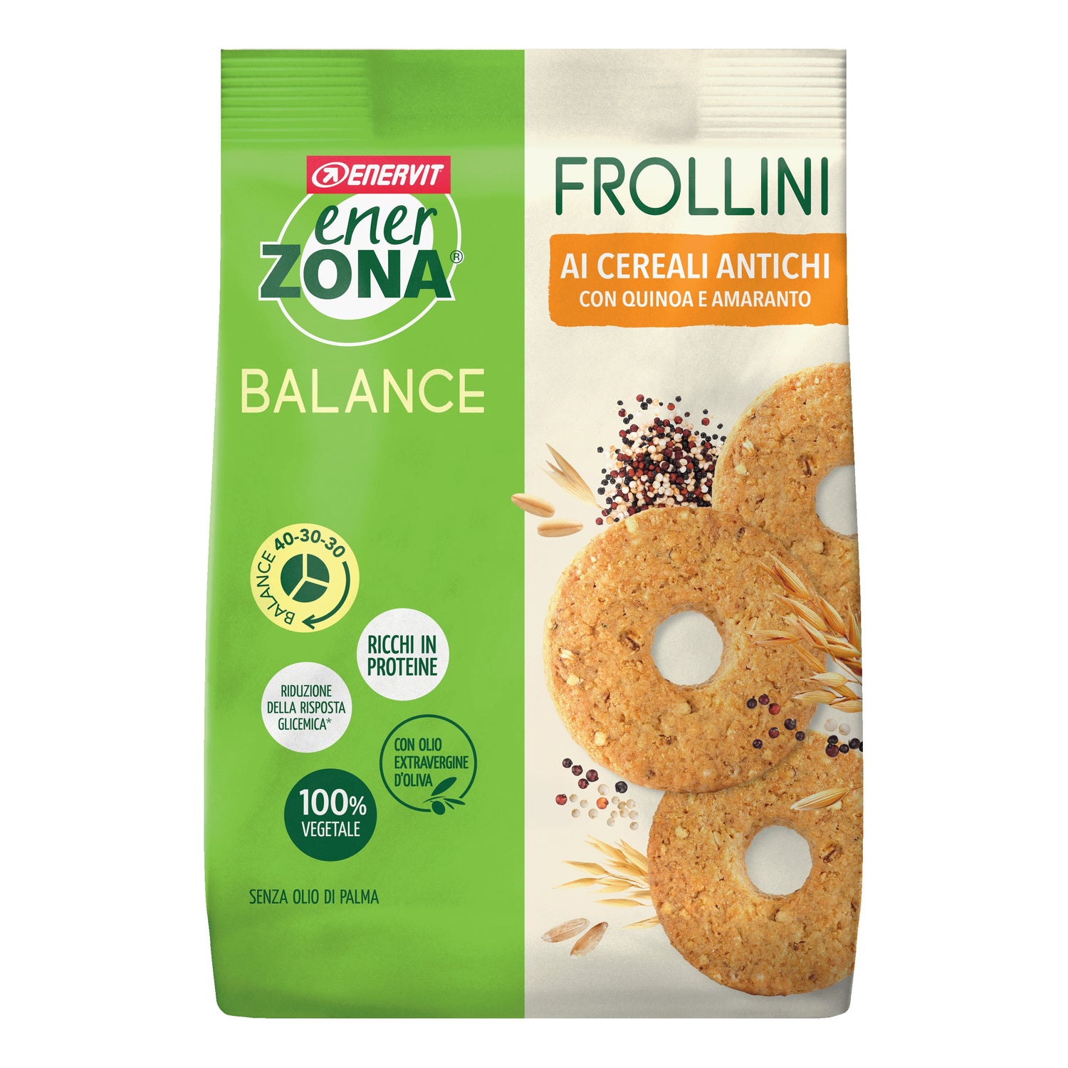 Enervit EnerZona Balance Frollini Balance Ai Cereali Antichi 250g