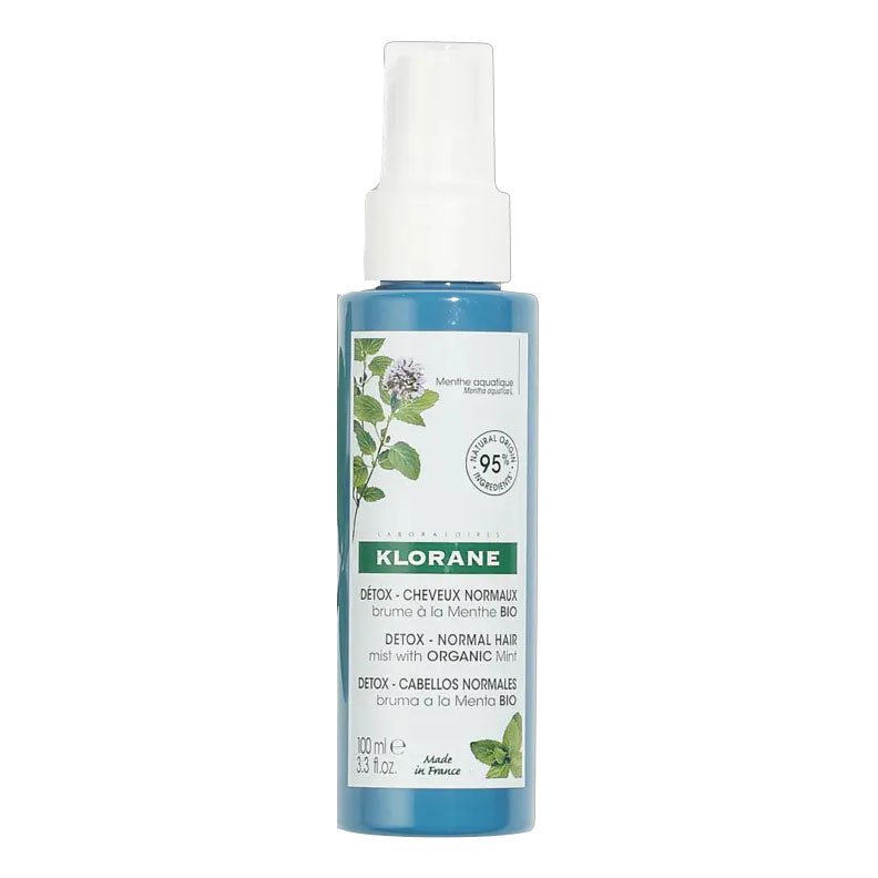 Klorane Spray Capelli Alla Menta Acquatica Anti-Inquinamento 100ml