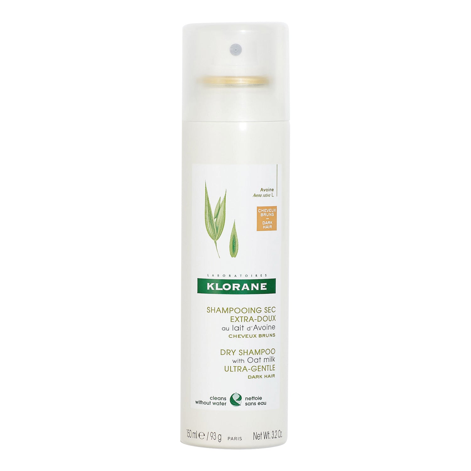 Klorane Shampoo Secco Avena Extra-Delicato Colorato 150 ml