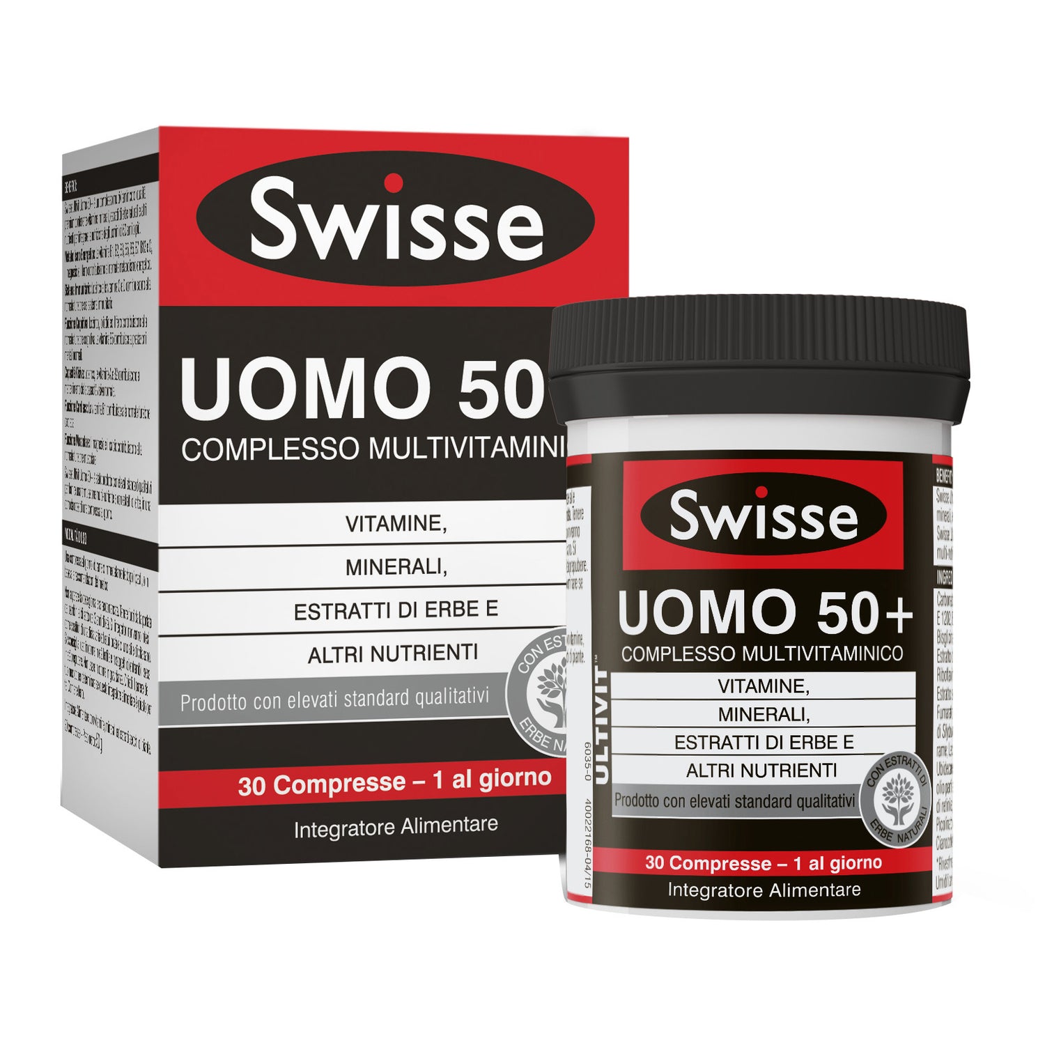 SWISSE MULTIVITAMINICO UOMO 50+ 30 COMPRESSE