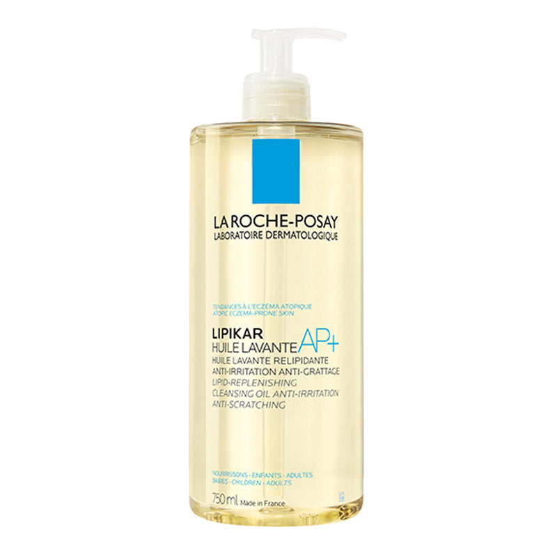 La Roche Posay Lipikar Huile Ap+ - Olio Detergente Lavante pelle secca a tendenza atopica 750 ml