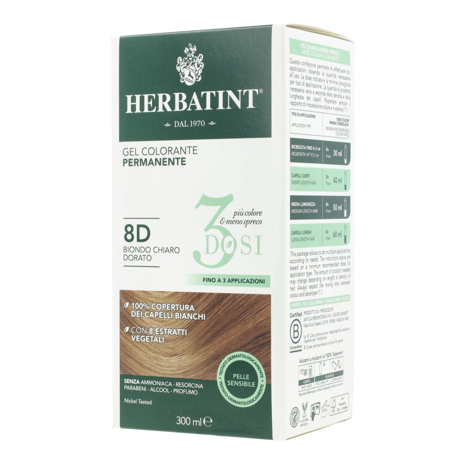 HERBATINT 3DOSI 8D 300ML