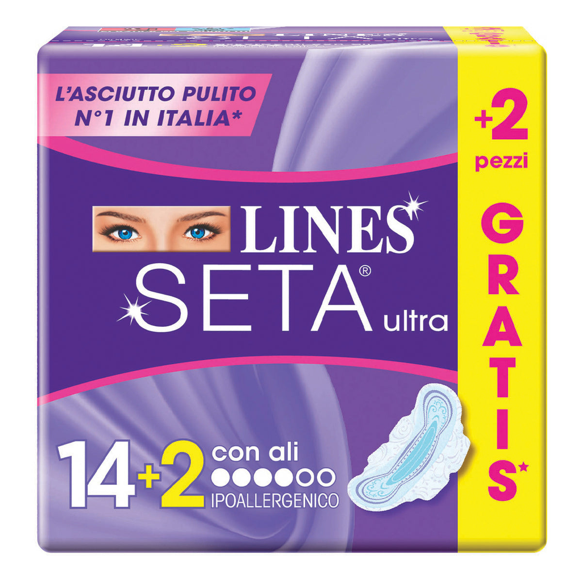 LINES SETA ULTRA ALI 16PZ  