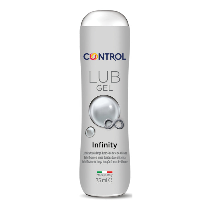 Control Lub Gel Infinity | Lubrificante Intimo Base Acquosa Secchezza Vaginale | 75 ml
