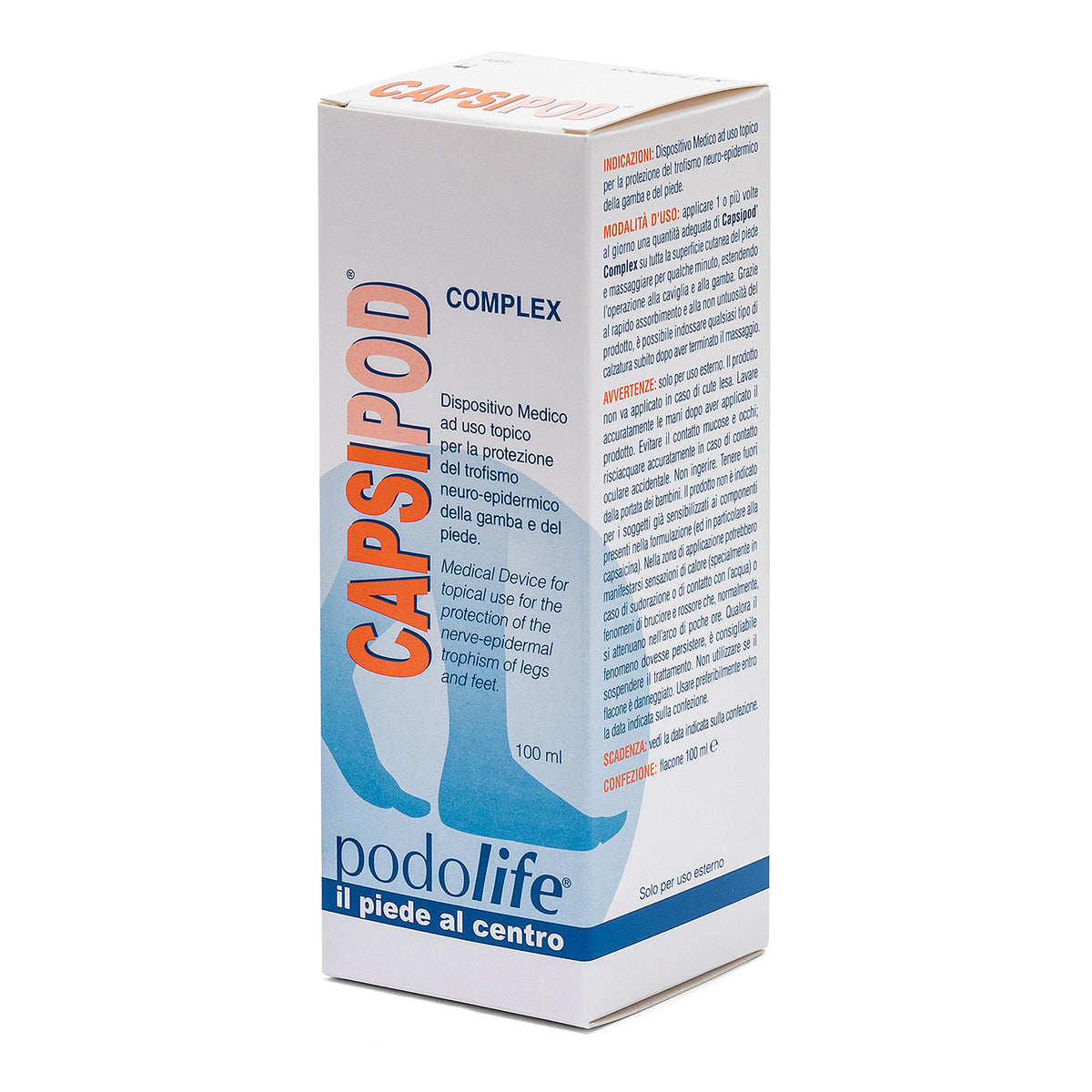 CAPSIPOD COMPLEX EMULS 100ML  