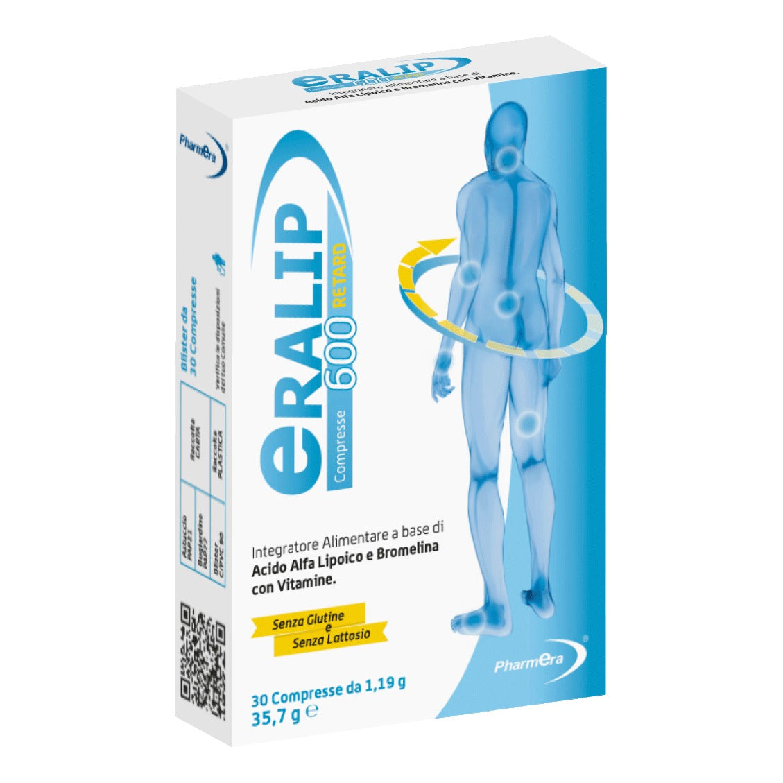 ERALIP 600 RETARD 30CPR