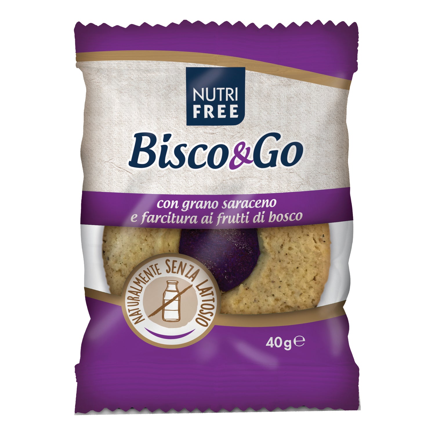 NUTRIFREE BISCO&GO FRUT BOSCO