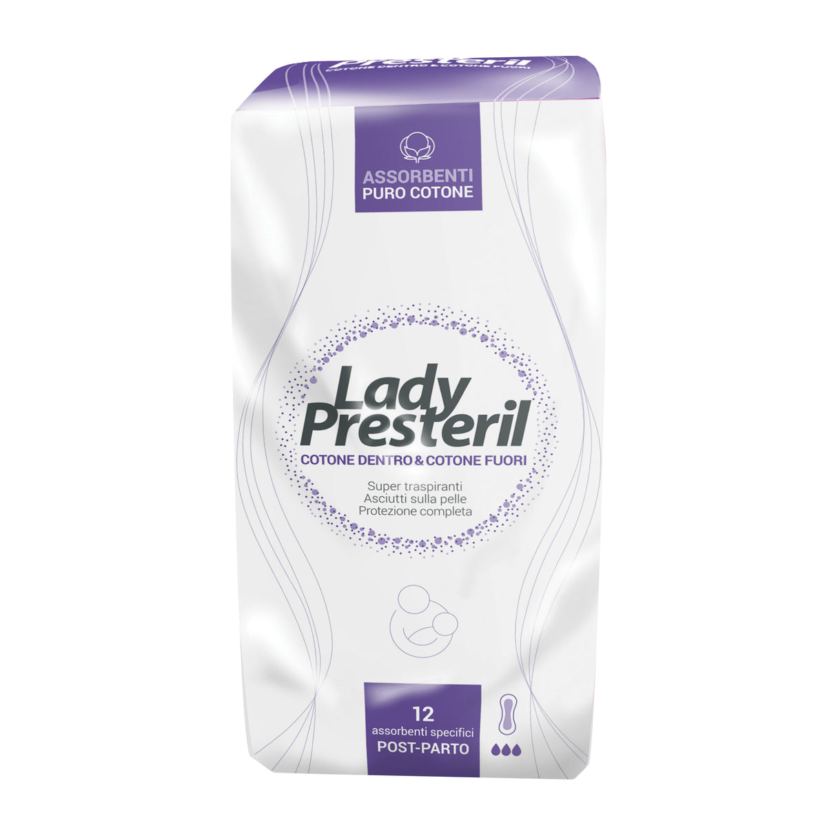 LADY PRESTERIL POSTPARTO 12PZ  