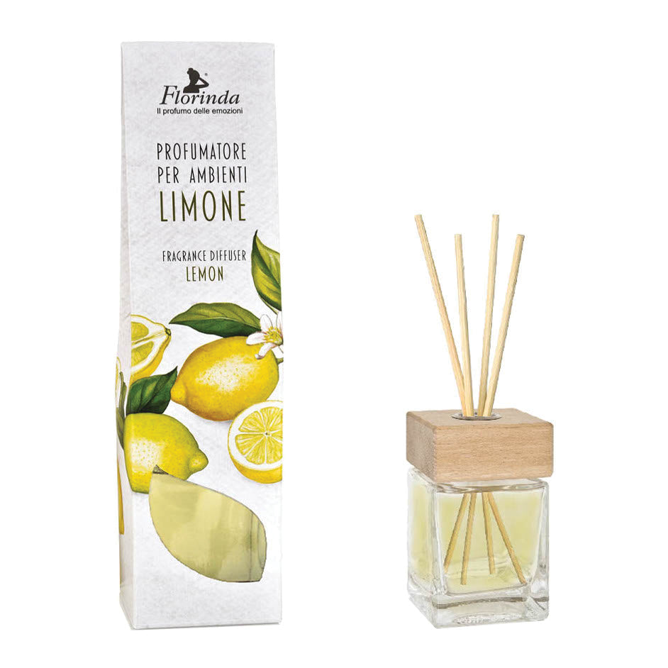 Florinda - Profumatore Per Ambienti Con Diffusori D'aroma limone 200ml
