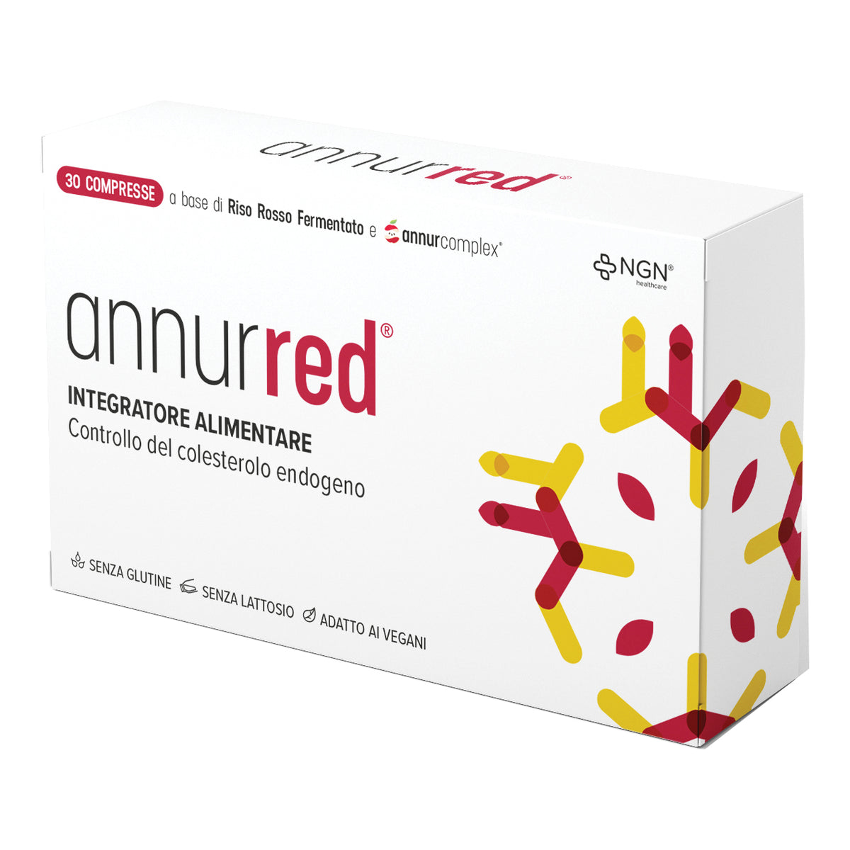 AnnurRed | Integratore Colesterolo con Melannurca e Monacolina K | 30 Compresse  