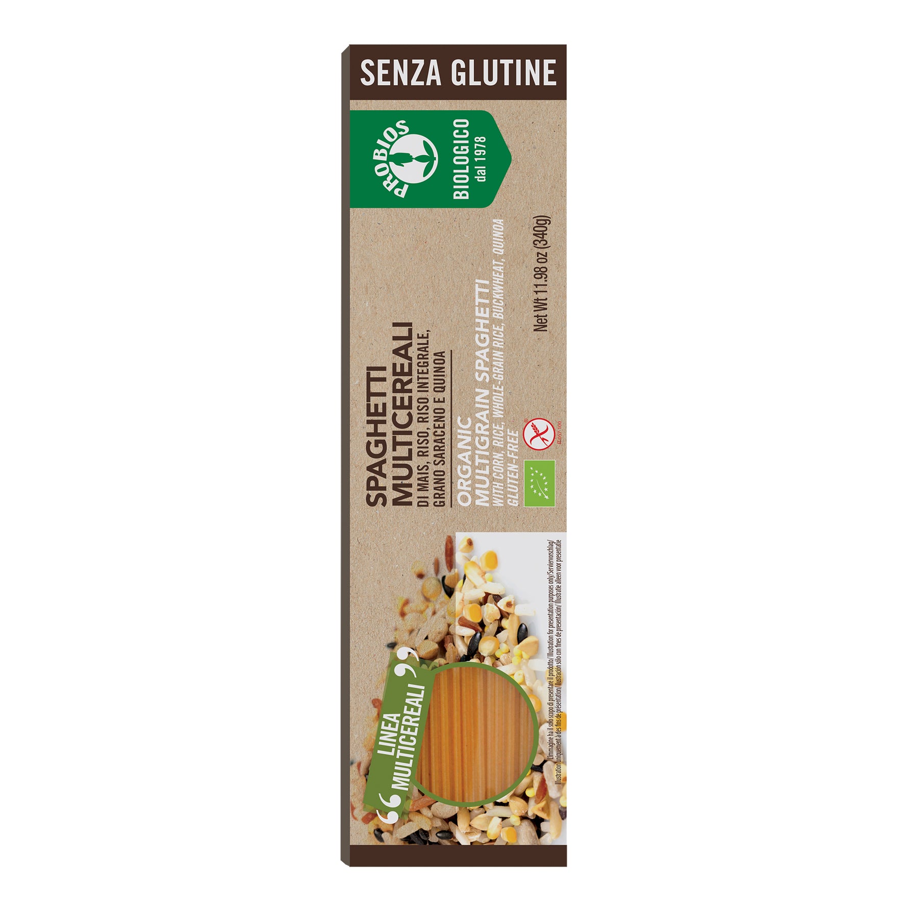 SPAGHETTI MULTICEREALI 340G
