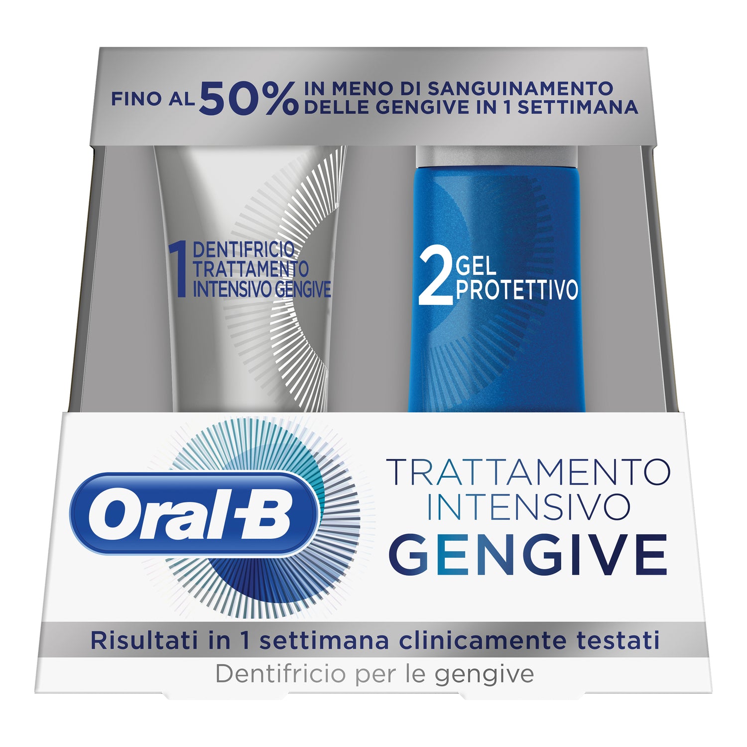 Oralb Trattamento Intensivo Gengive Dentifricio 85ml + Gel 63ml