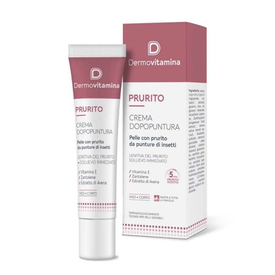 Dermovitamina Prurito Insetti | Crema Dopopuntura | 15ml
