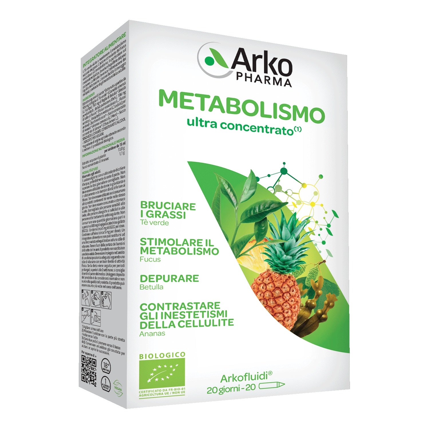 ARKOFLUIDI US METABOLIS BIO20F
