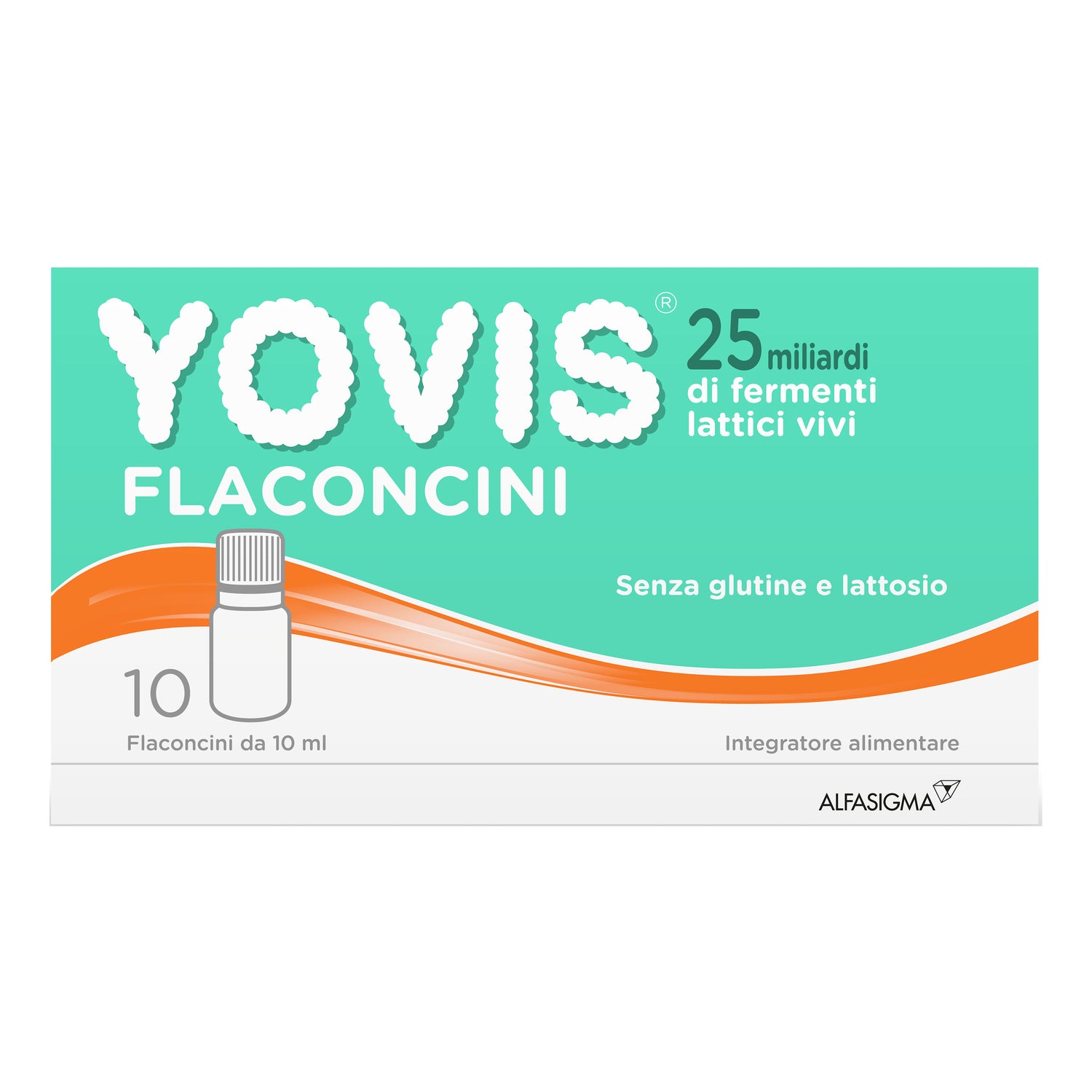 Yovis 25 Miliardi Fermenti Lattici Vivi 10 Flaconcini