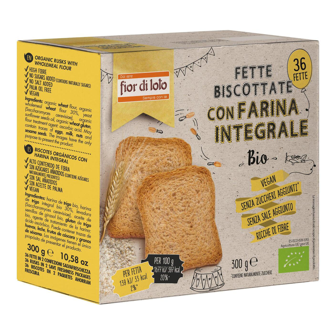 FETTE BISCOTTATE INTEGR FRUM