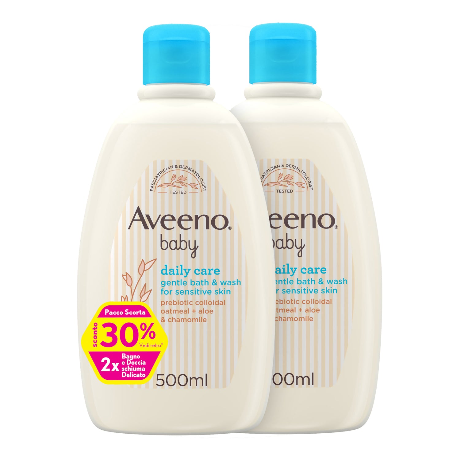 AVEENO BABY FLUID 500ML BUNDLE