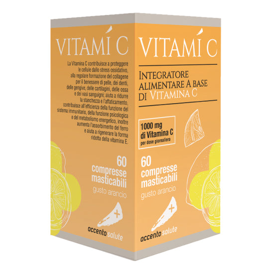 ACCENTO SALUTE VITAMI'C 60 CPR