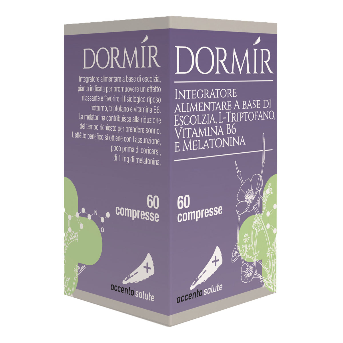 ACCENTO SALUTE DORMI'R 60CPR  