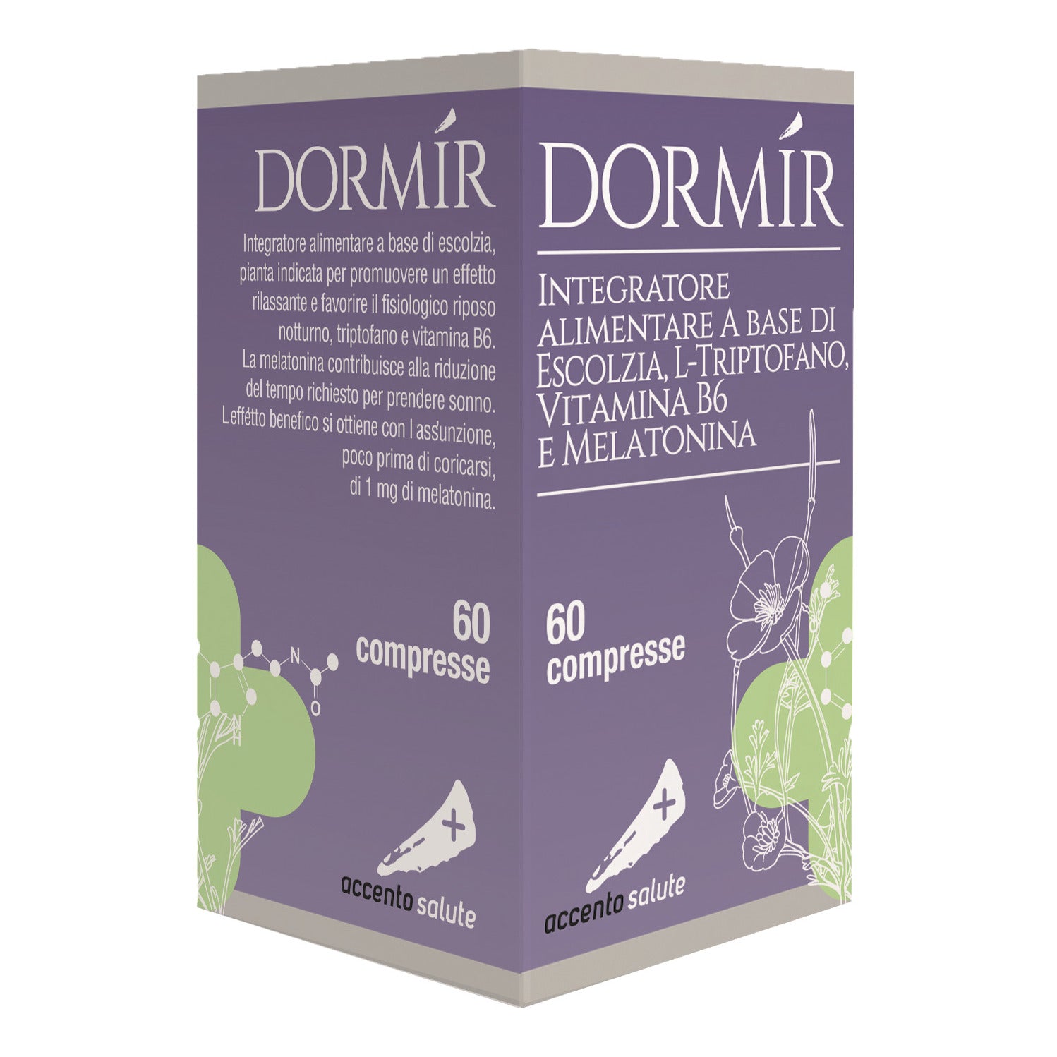ACCENTO SALUTE DORMI'R 60CPR
