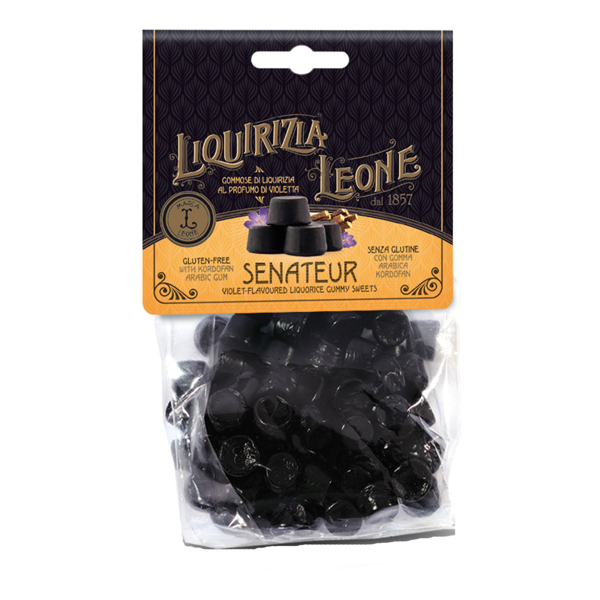 Leone Pastiglie Gommose Liquirizia Senateurs 100g  