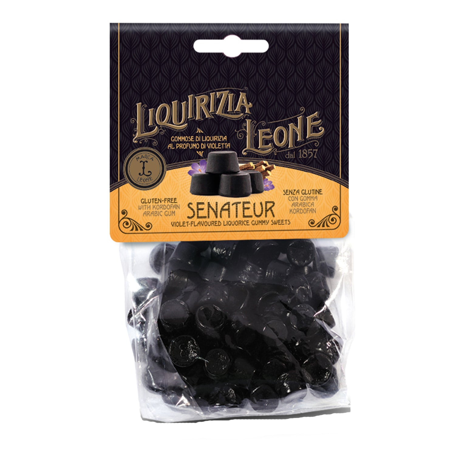Leone Pastiglie Gommose Liquirizia Senateurs 100g
