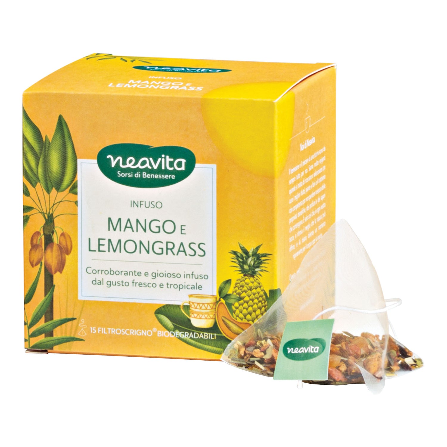 Neavita Tisana Mango Lemongrass 15 Filtroscrigno