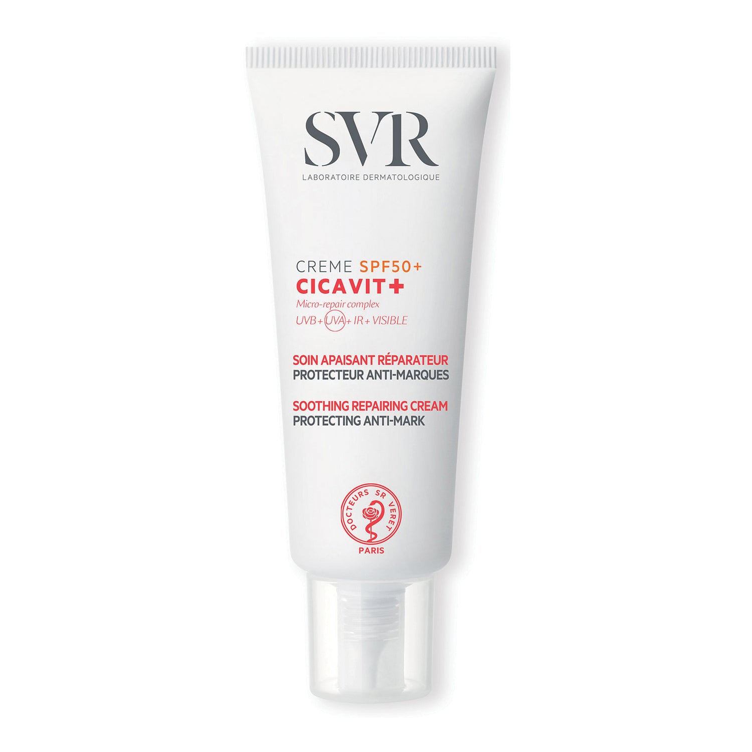 Svr - Cicavit+ Crème Spf50+ 40 ml – Crema Lenitiva Anti-Macchie Con Protezione Solare