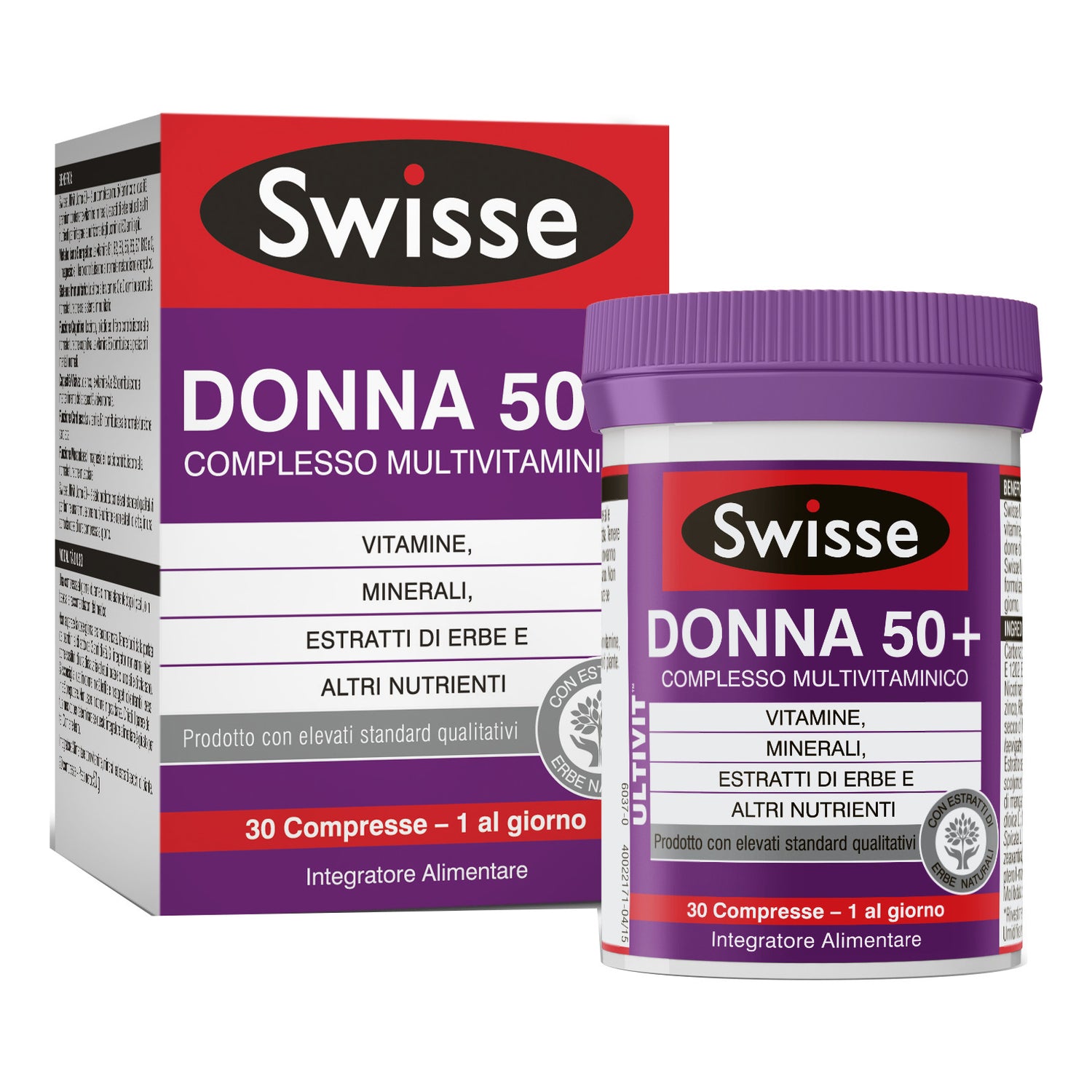 Swisse Multivitaminico Donna 50+ 30 Compresse