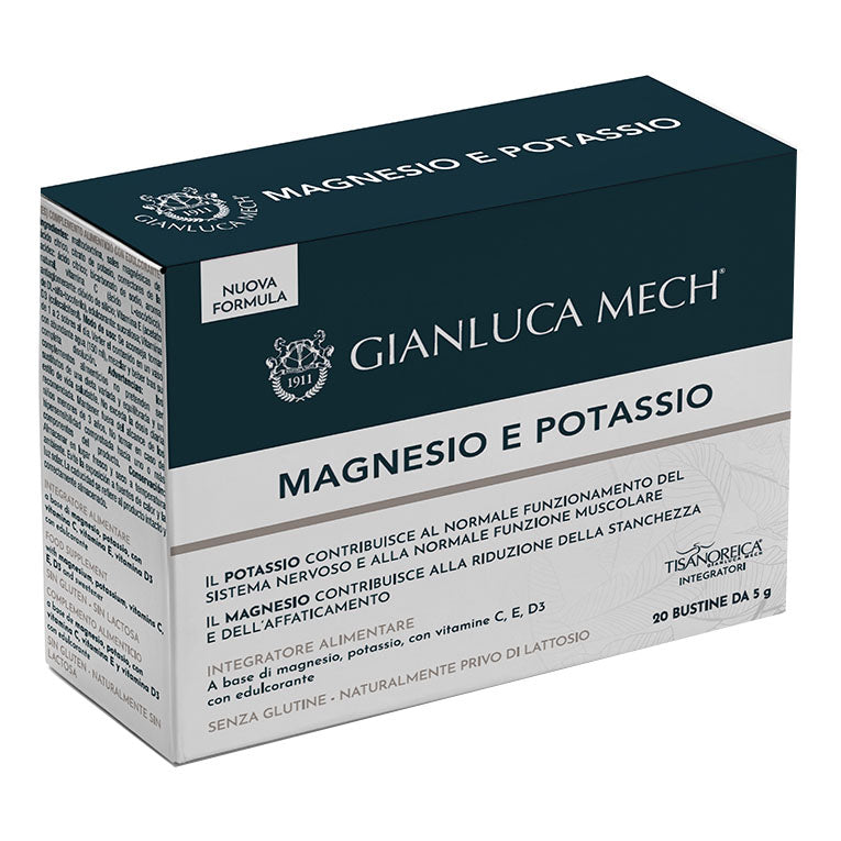 Gianluca Mech - Magnesio Potassio 20 Bustine  
