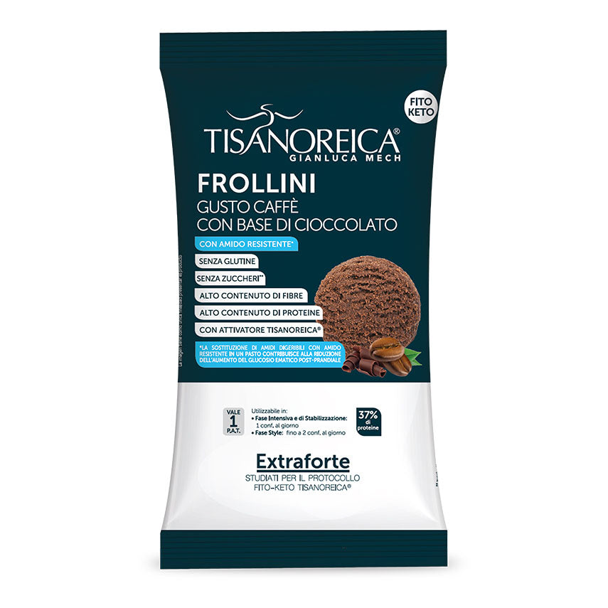 Gianluca Mech - Tisanoreica Frollini Caffe' e Cioccolato 50g
