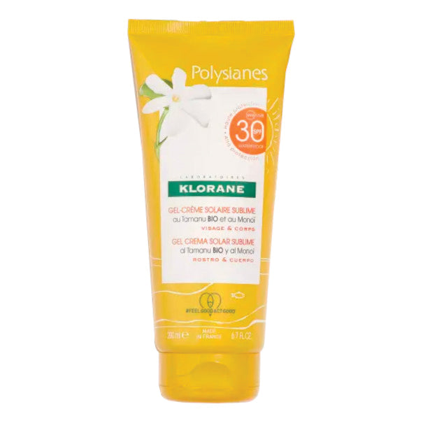 Klorane Les Polysianes Gel-Crema Solare Sublime Spf30 200ml