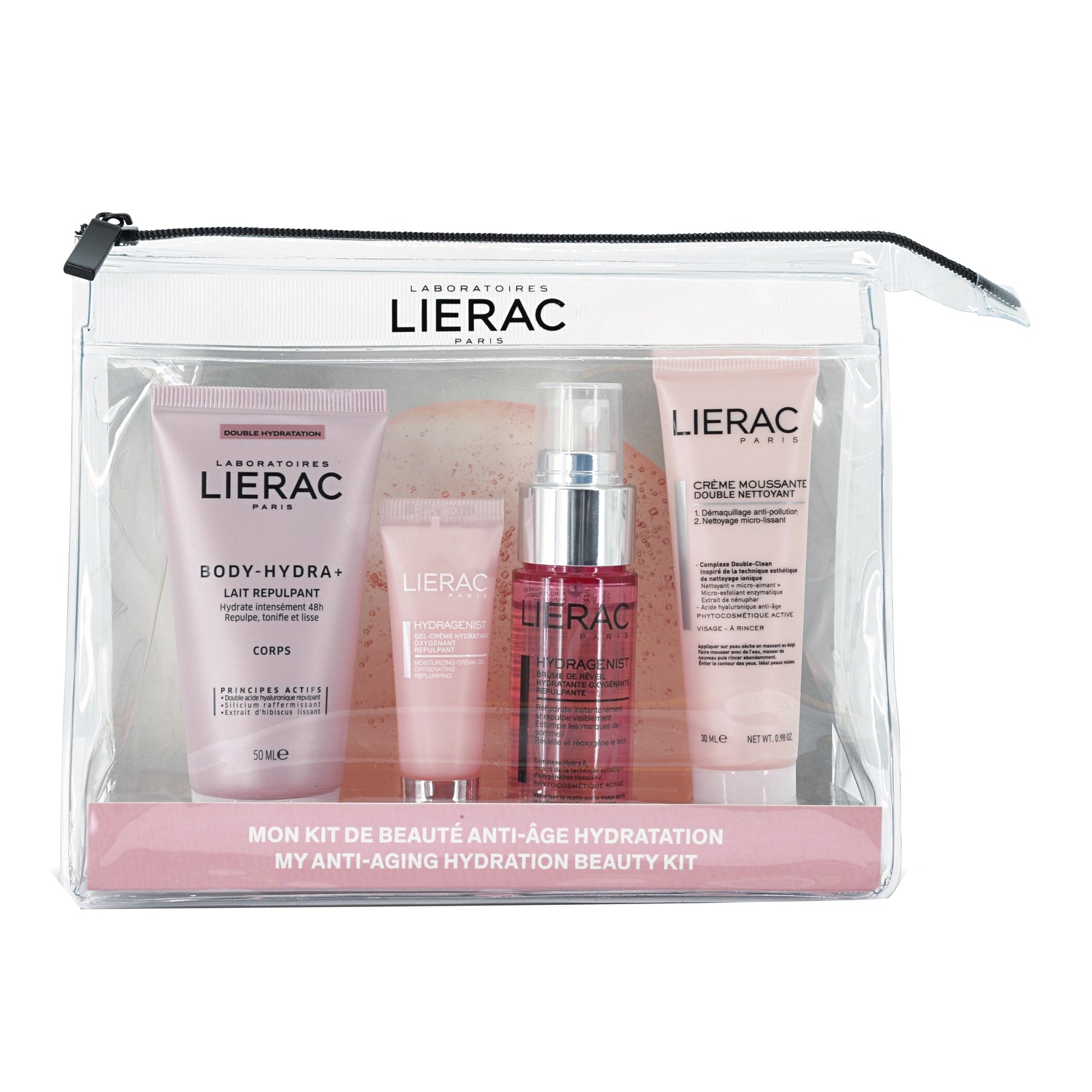 LIERAC TRAVEL KIT HYDRAGENIST