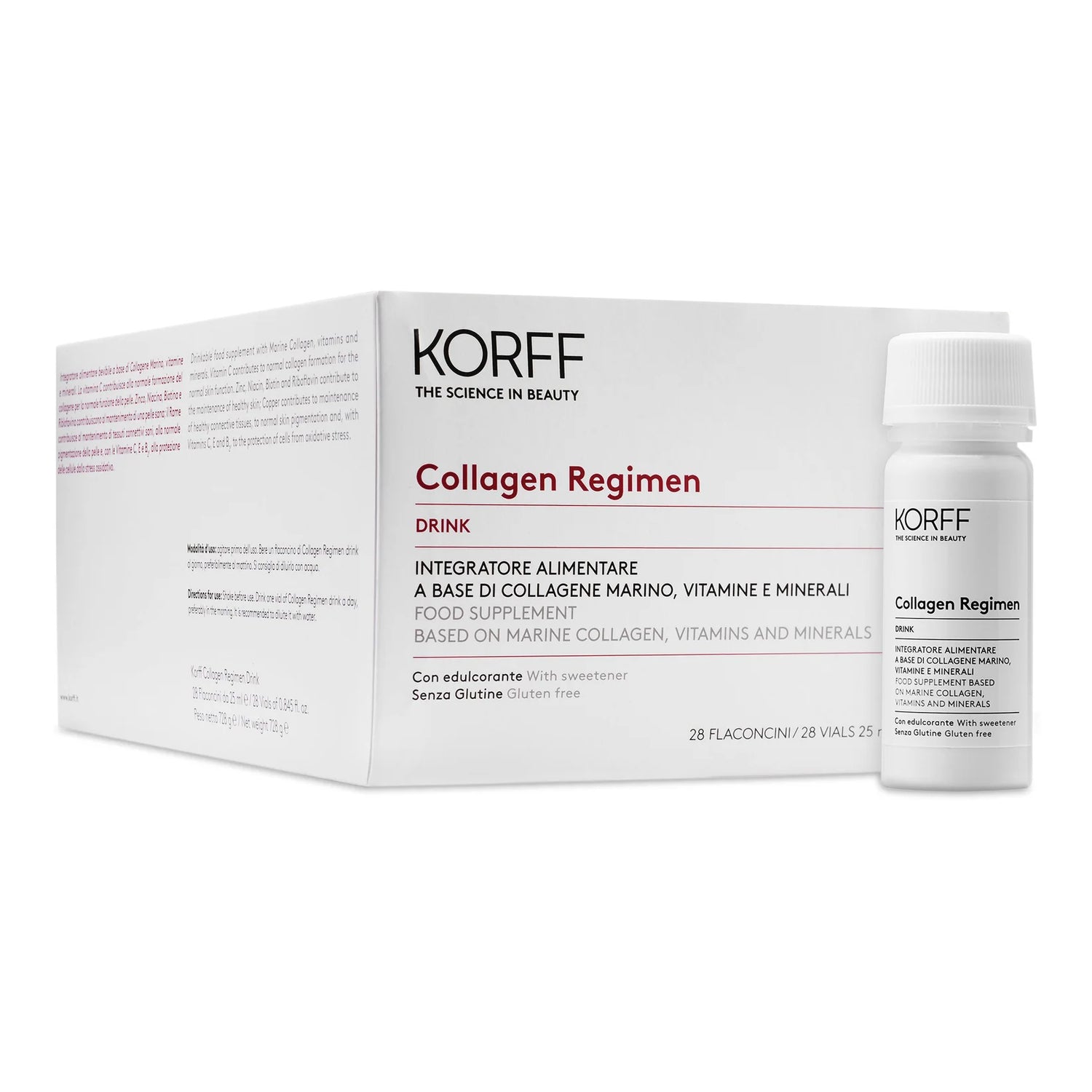 Korff Collagen Regimen - Drink 28 Giorni 28 Flaconcini