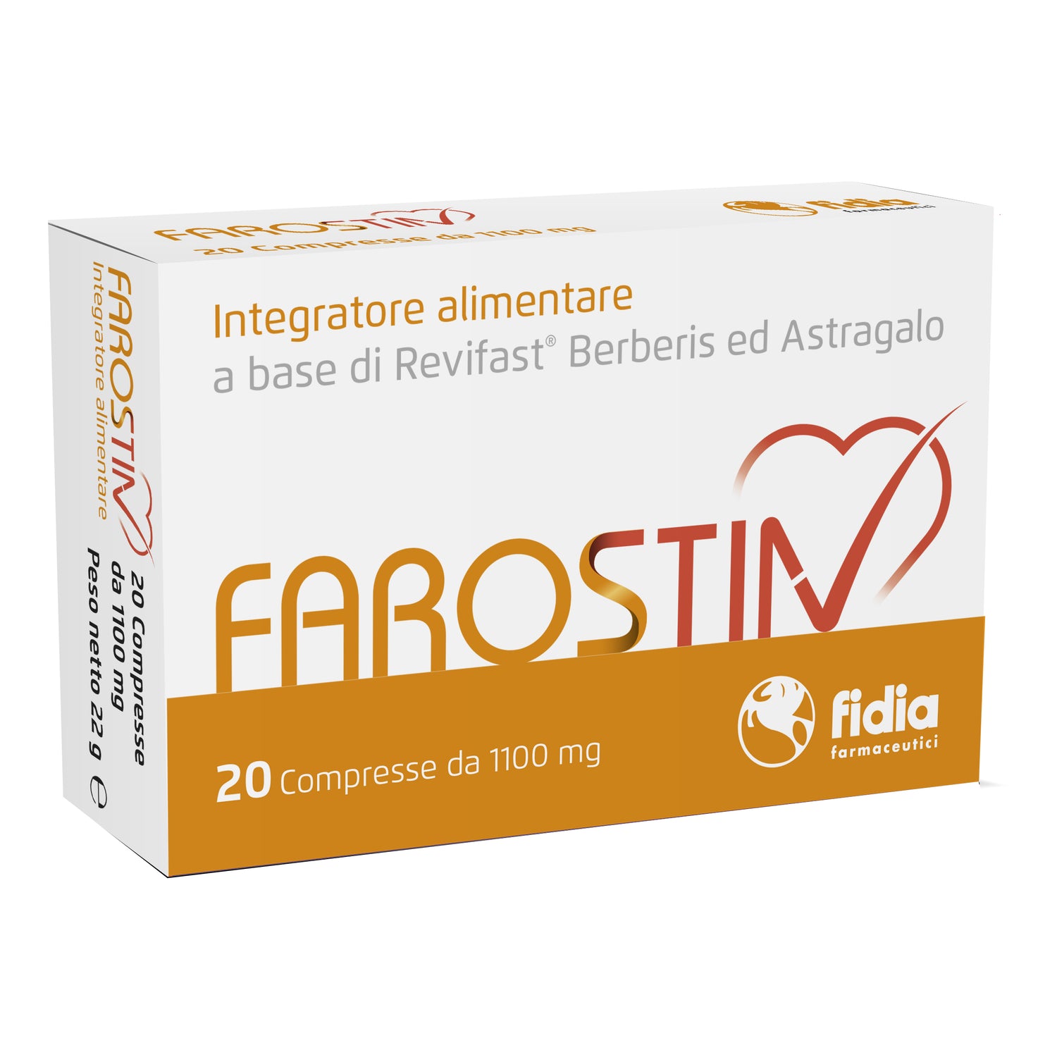 Farostin Berberis Revifast Astragalo 20 Compresse 1100mg