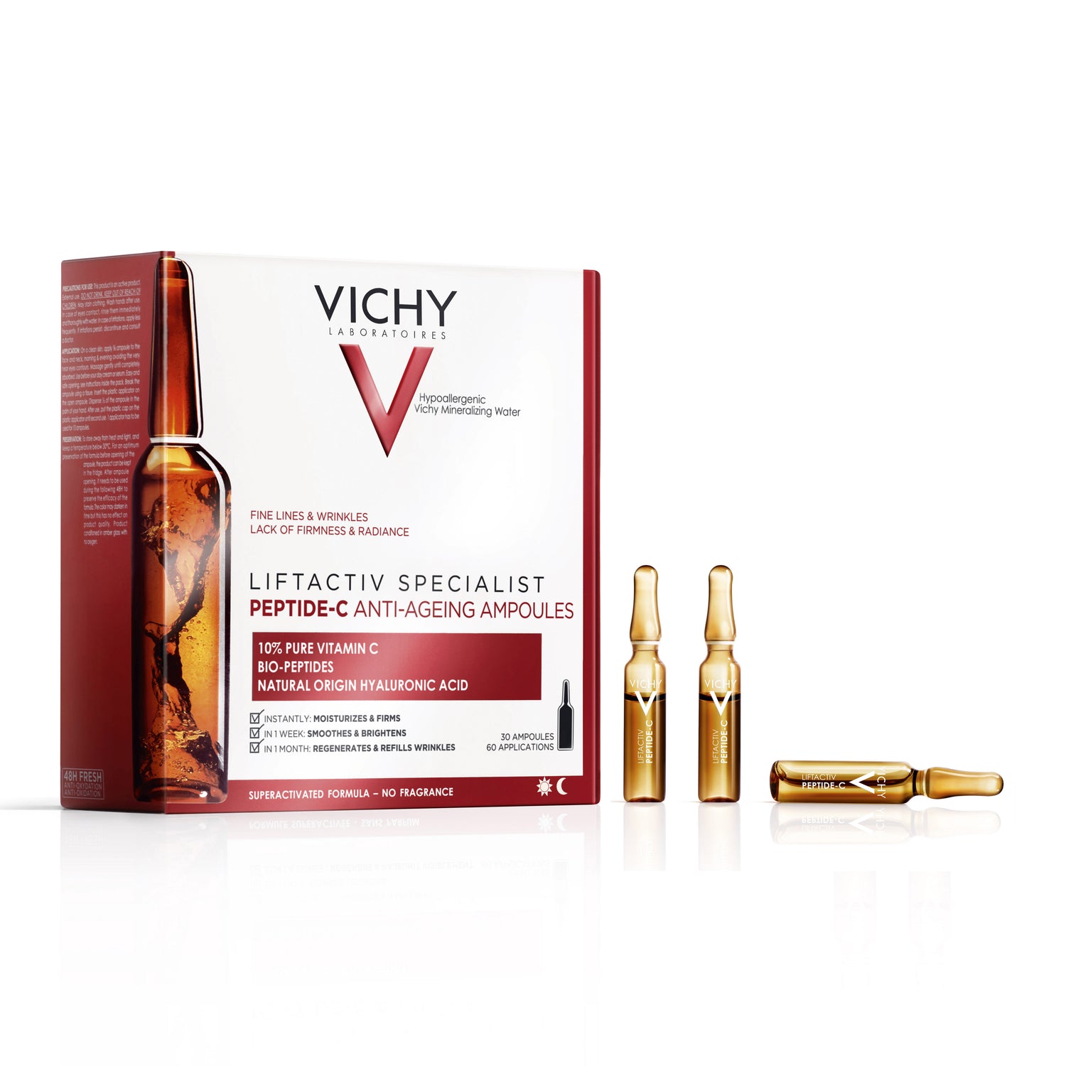 Vichy Liftactiv Siero Viso Anti Rughe 30 Ampolle 1,8 ml