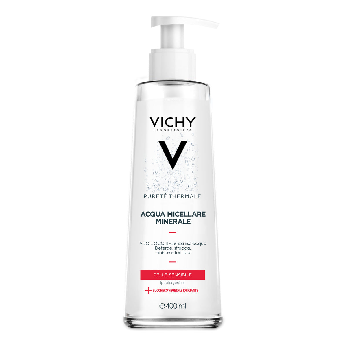 Vichy Purete Thermale Acqua Micellare Minerale Pelle Sensibile 400ml  